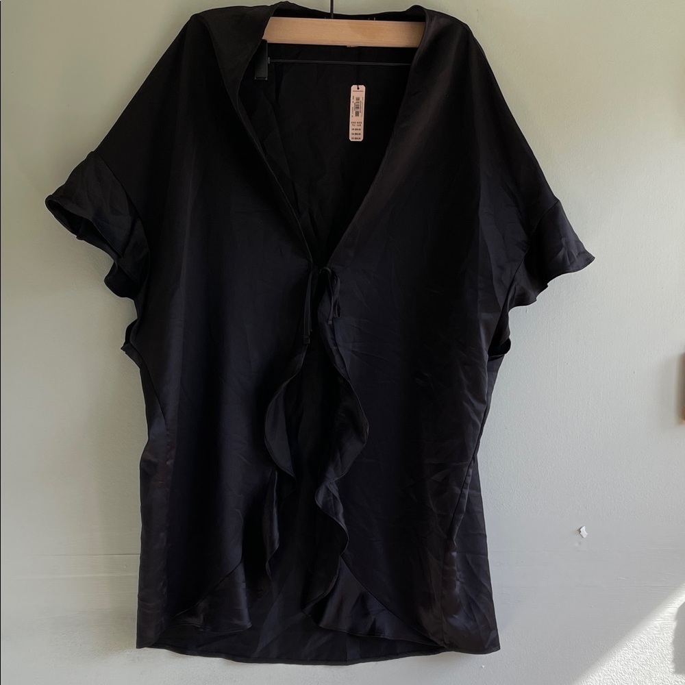 Victoria's Secret Black Kimono